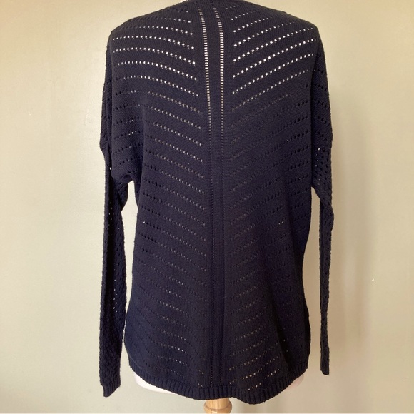 PRANA Black Cotton Sweater - Picture 3 of 6